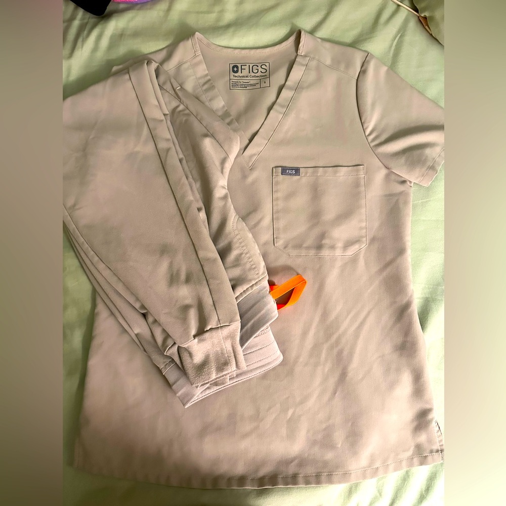 Figs uniform Catarina top small, jogger small